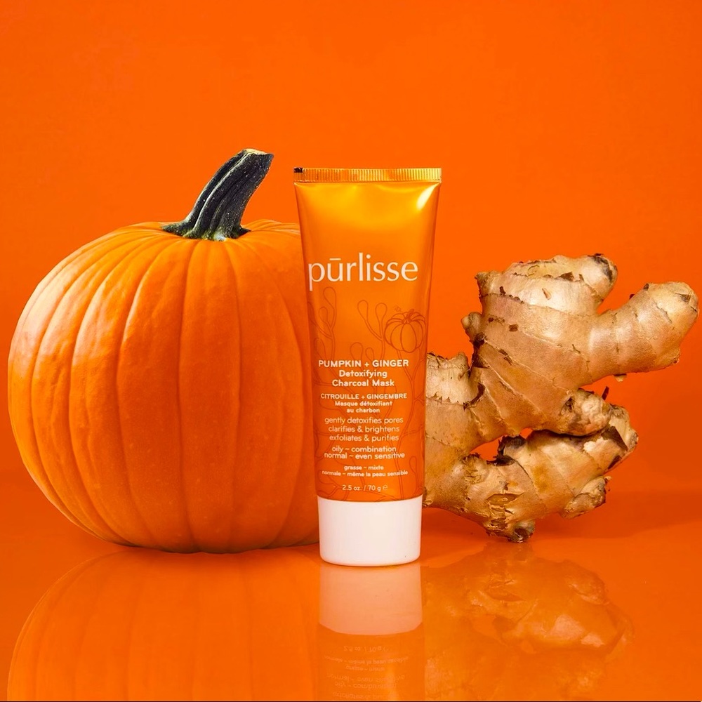 NIB Purlisse Pumpkin Ginger Detoxifying Purifying Spa at home Mud Mask 🎃